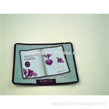 Cosmetic Packaging Bag for Facial Mask Packaging with Three Sides Sealed
